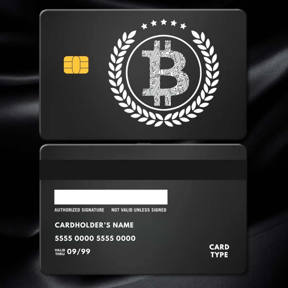 Bitcoin One | Plastic to Metal Card Conversion