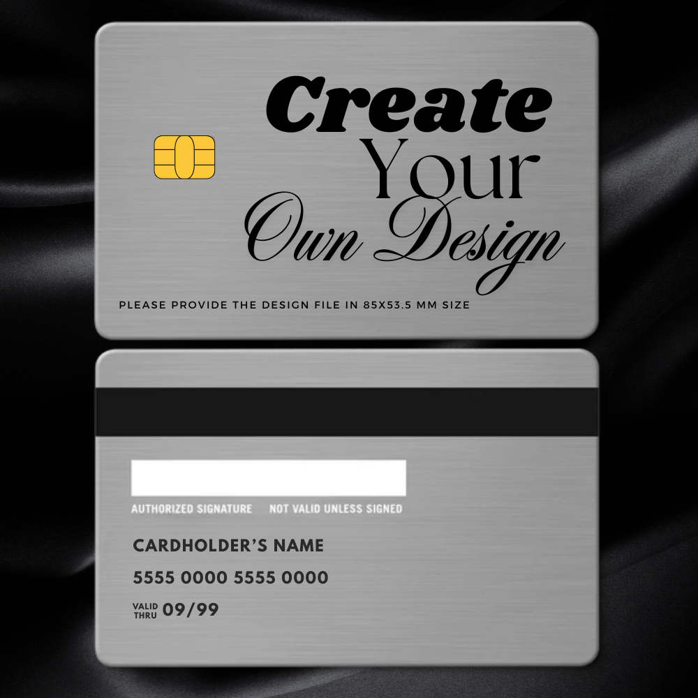 Full Custom | Plastic to Metal Card Conversion
