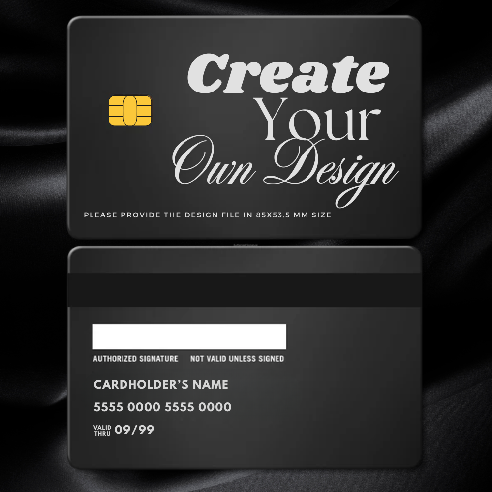 Full Custom | Plastic to Metal Card Conversion