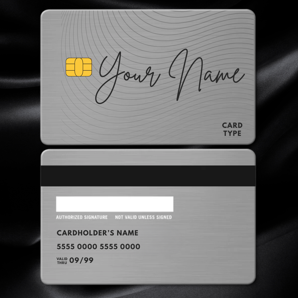 Your Signature | Plastic to Metal Card Conversion