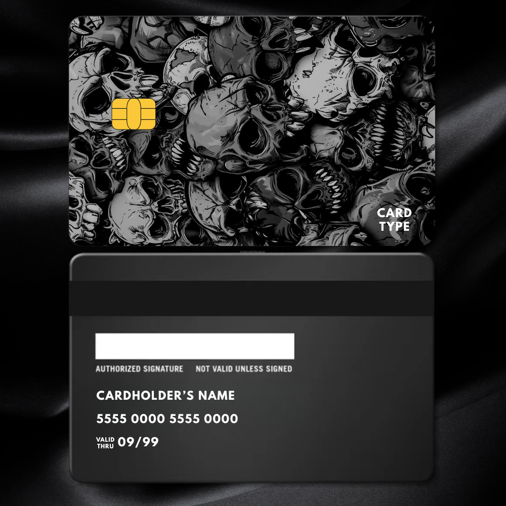 The Skull | Plastic to Metal Card Conversion