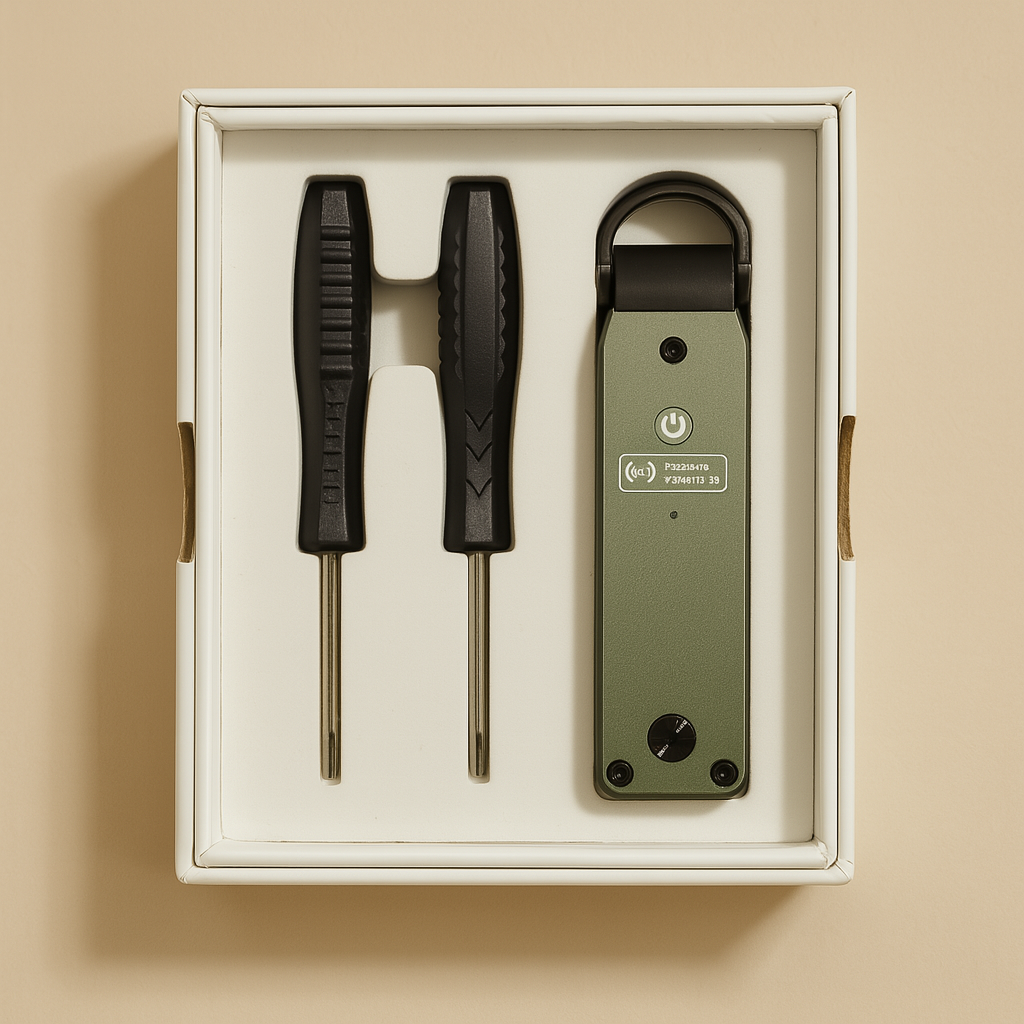 Metal Key Holder with Tracker