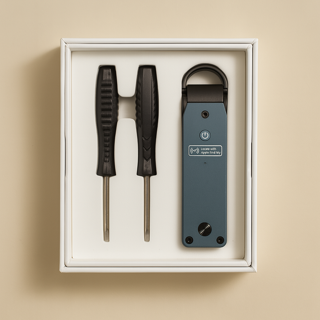Metal Key Holder with Tracker