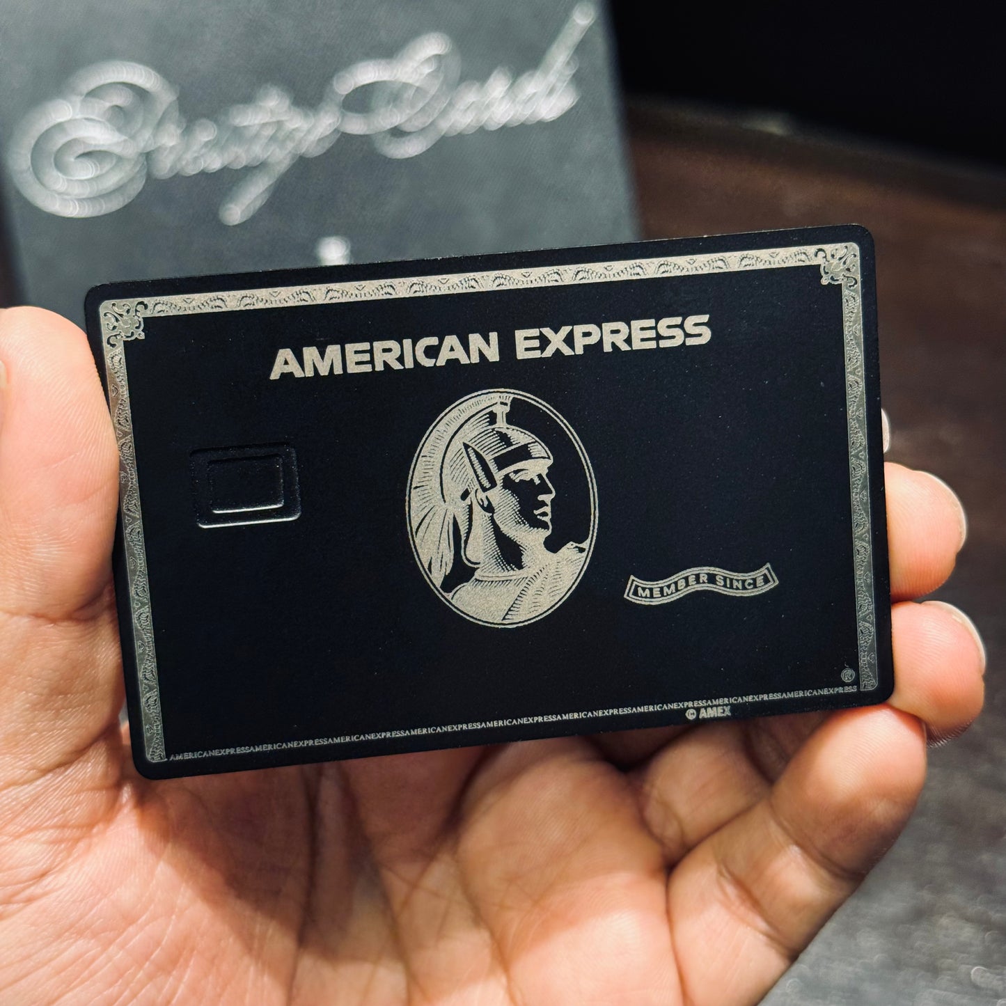 MY AMEX | Plastic To Metal Card Conversion