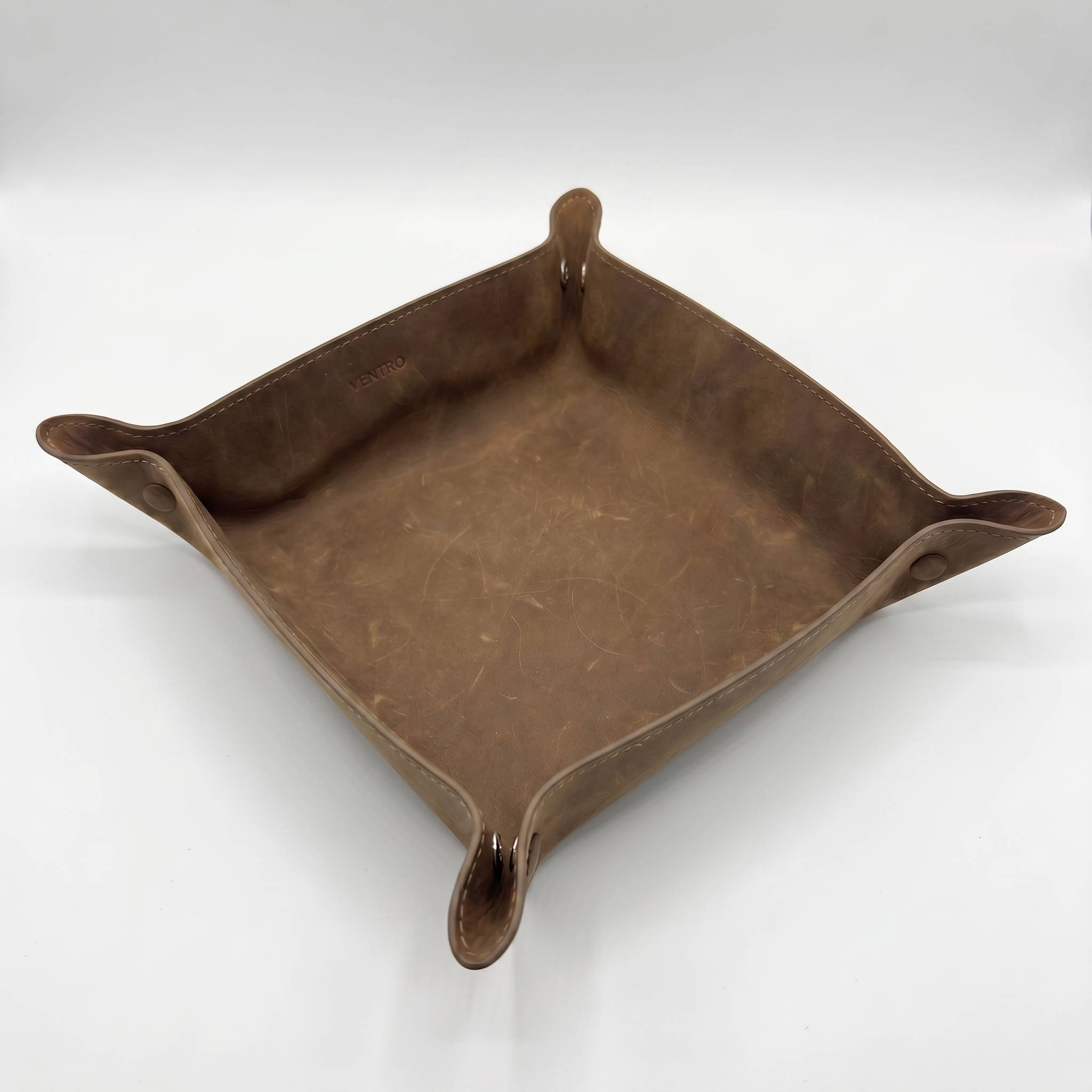 The Valet | Crazy Horse Leather Tray