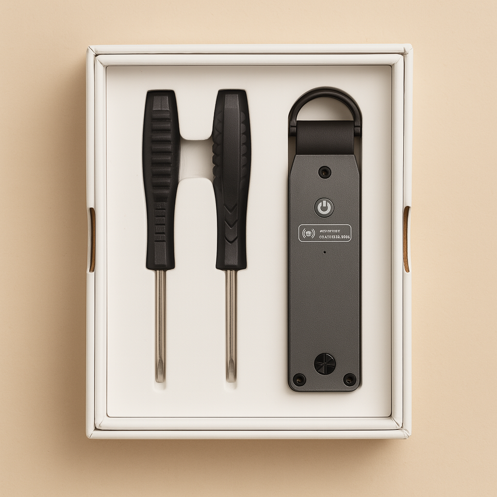 Metal Key Holder with Tracker