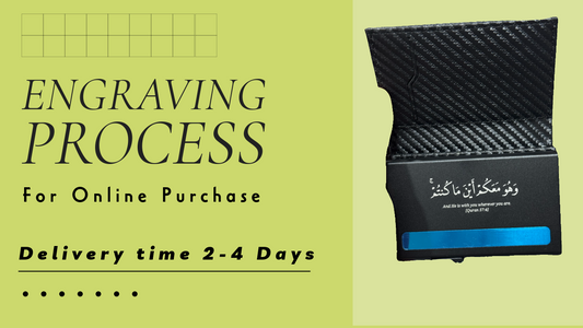 Engraving Process (Online Purchase)