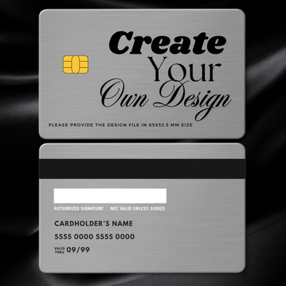 Full Custom | Plastic to Metal Card Conversion