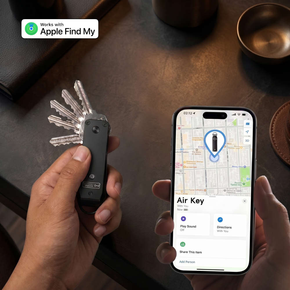 KeyVault Pro | Metal Keyholder with Tracker
