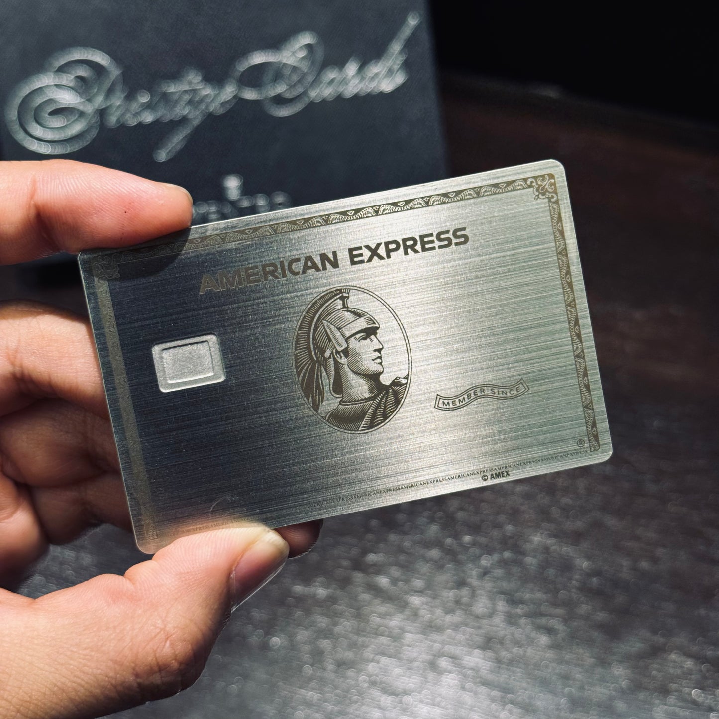 MY AMEX | Plastic To Metal Card Conversion