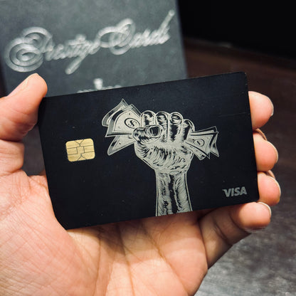 Metal Bank Card Without NFC | Prestige Cards