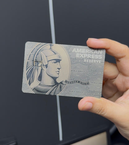 Metal Bank Card Without NFC | Prestige Cards