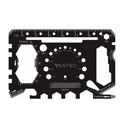 27 Function Multitool Card by Ventro — product photo 3