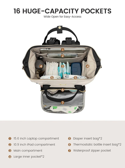Porter BabyPack diaper backpack by Ventro — product photo 4